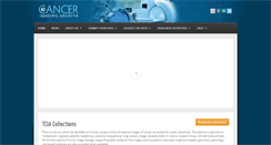 Desktop Screenshot of cancerimagingarchive.net