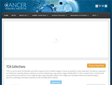 Tablet Screenshot of cancerimagingarchive.net